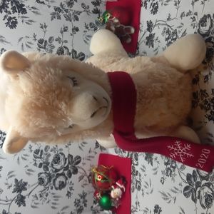 2020 Christmas Llama Plushy.
